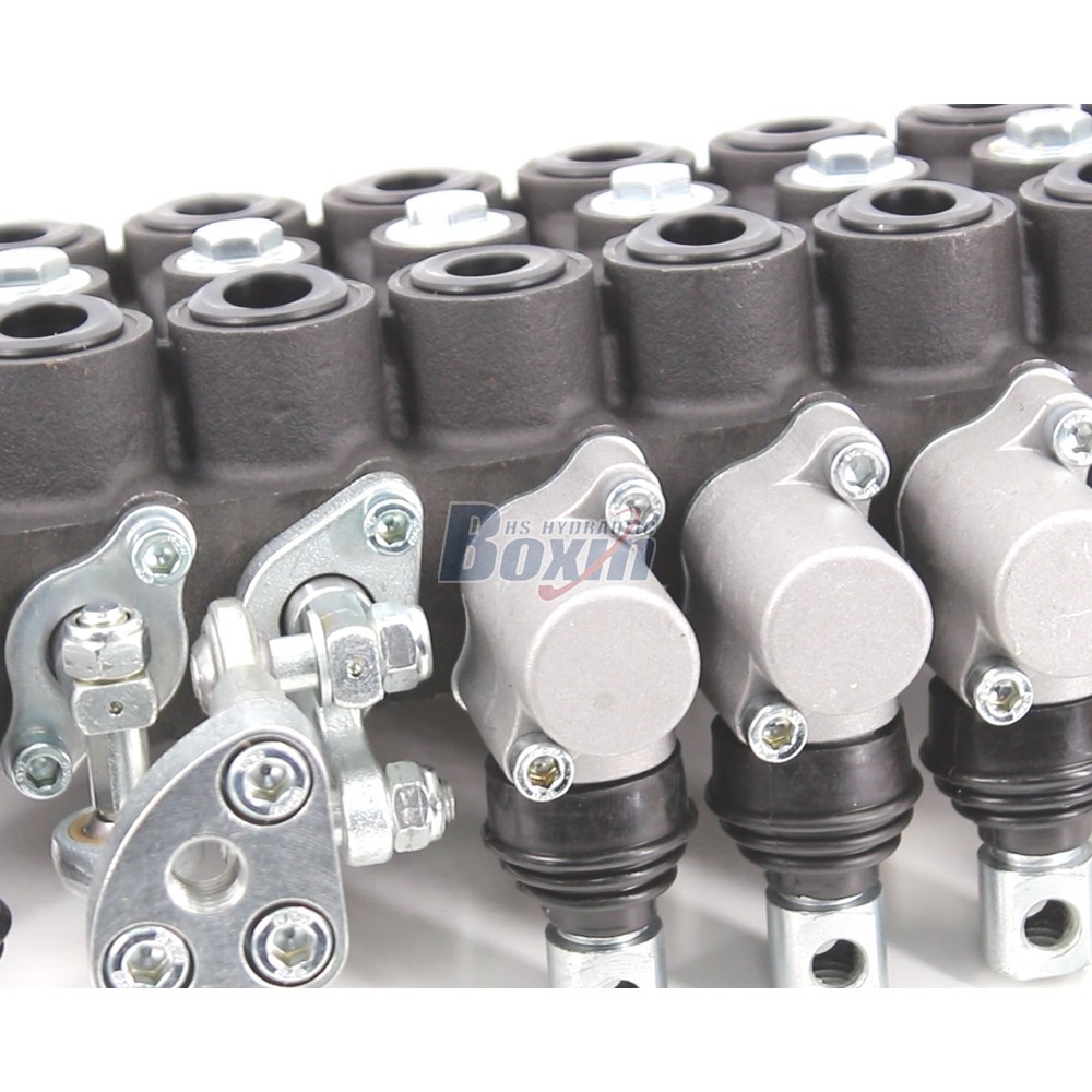 China Factory Supply HSW50 Manual and Joystick 8 Spool Valve detail image